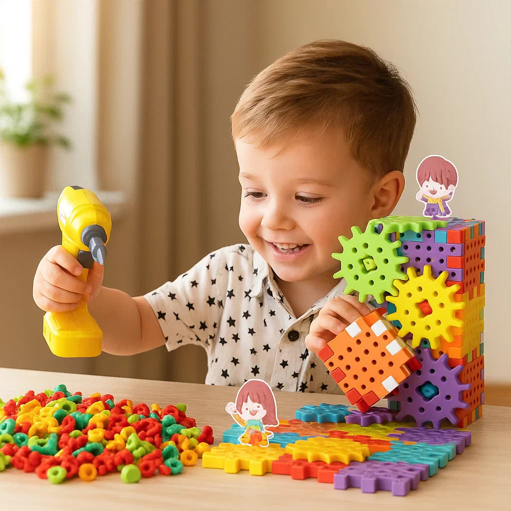 Interactive 3D Puzzle Learning Toys