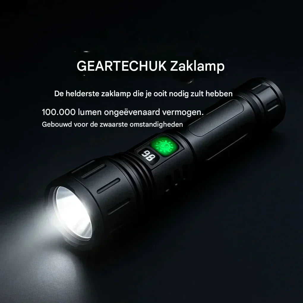 Bright Heavy Duty Rechargeable LED Flashlight