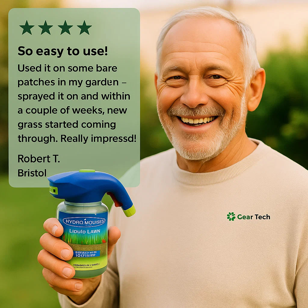 Quick Fix Lawn Seed Spray for Thin Spots & Pet Areas