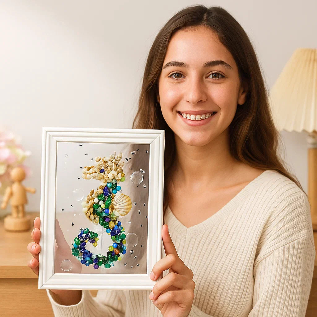 DIY Coastal Glass Craft Kit