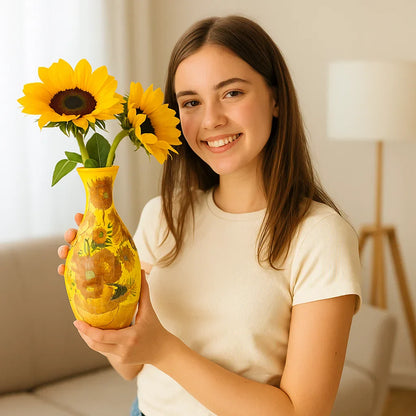 Beautiful 3D Flower Vase Puzzle