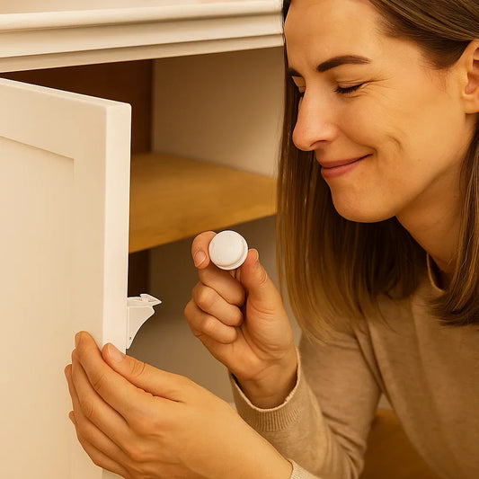 Baby Proof Magnetic Lock Cabinet Set - Befez