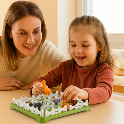 Educational Farm Animal Shape Sorting Toy - Befez