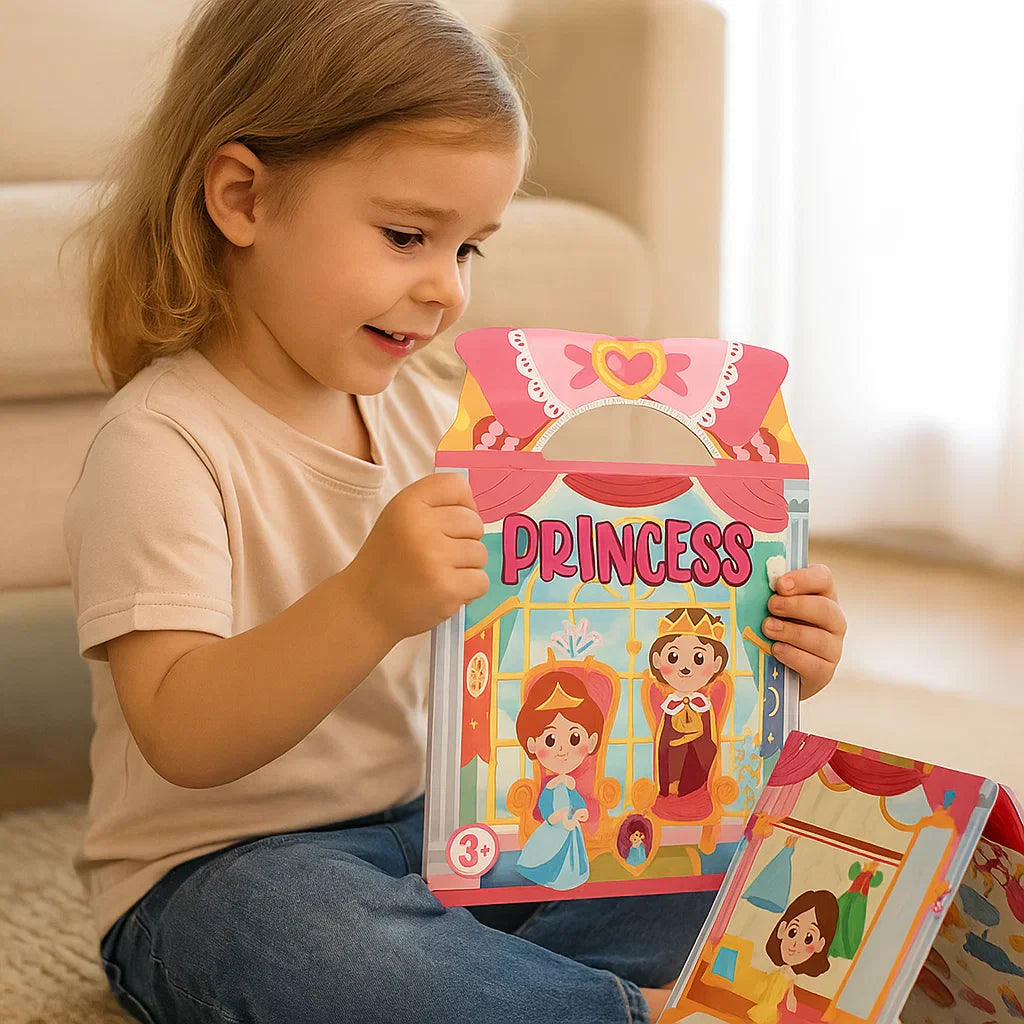 Washable Educational Sticker Books with Fun Themes - Befez