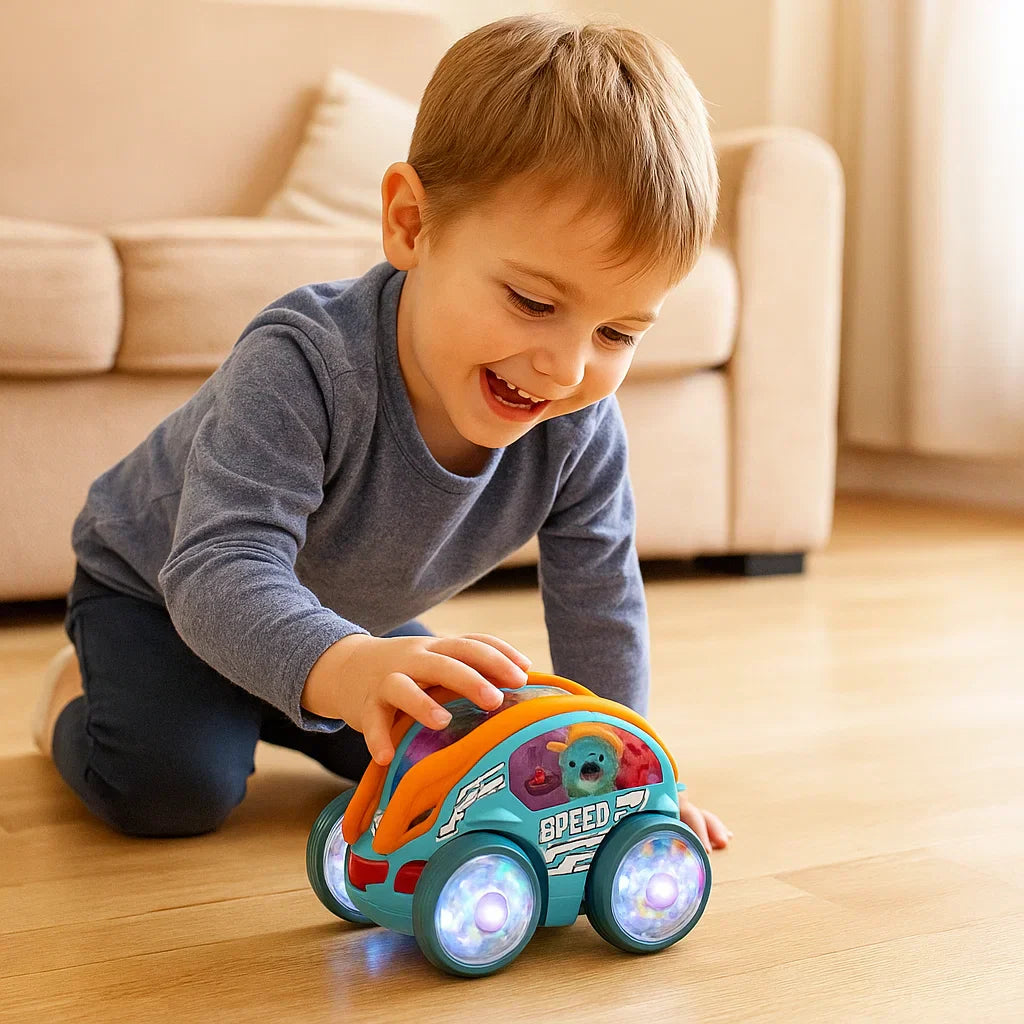 Colorful Fun Stunt Car Toy