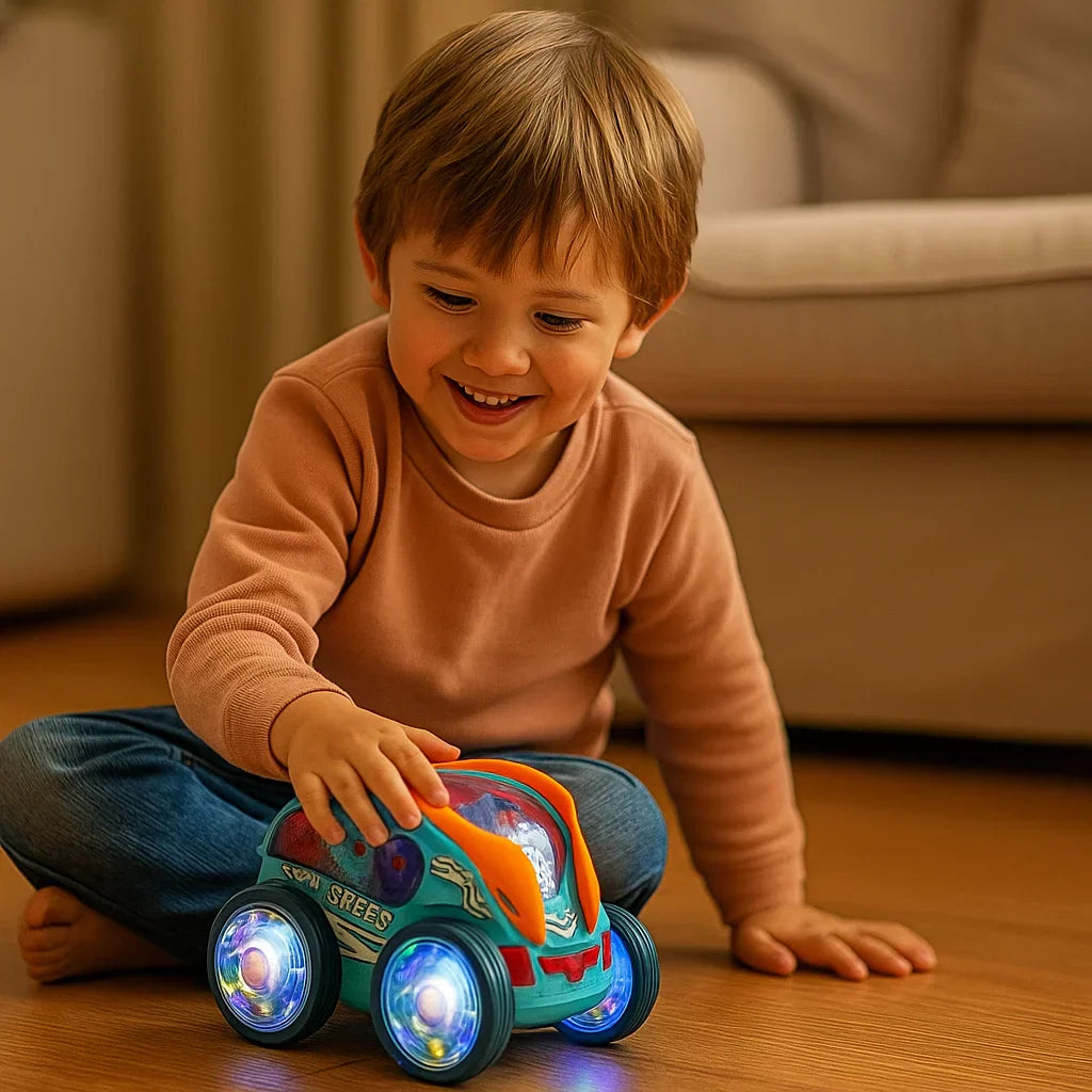 Colorful Fun Stunt Car Toy
