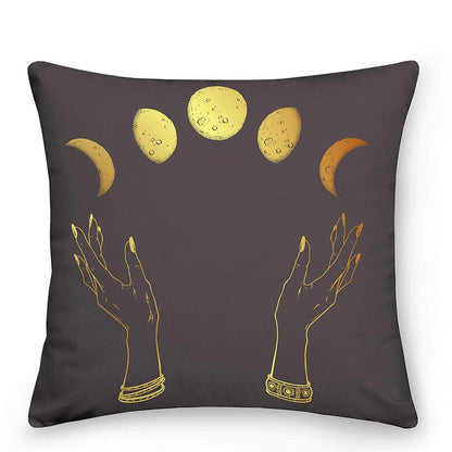 Cosy Astrology Sun Moon Throw Pillows