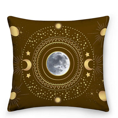 Cosy Astrology Sun Moon Throw Pillows