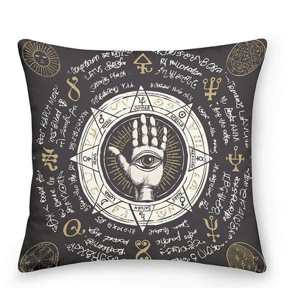 Cosy Astrology Sun Moon Throw Pillows