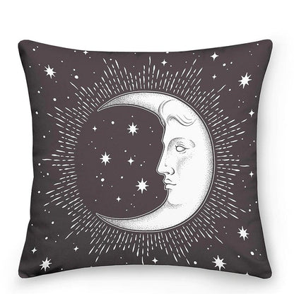 Cosy Astrology Sun Moon Throw Pillows