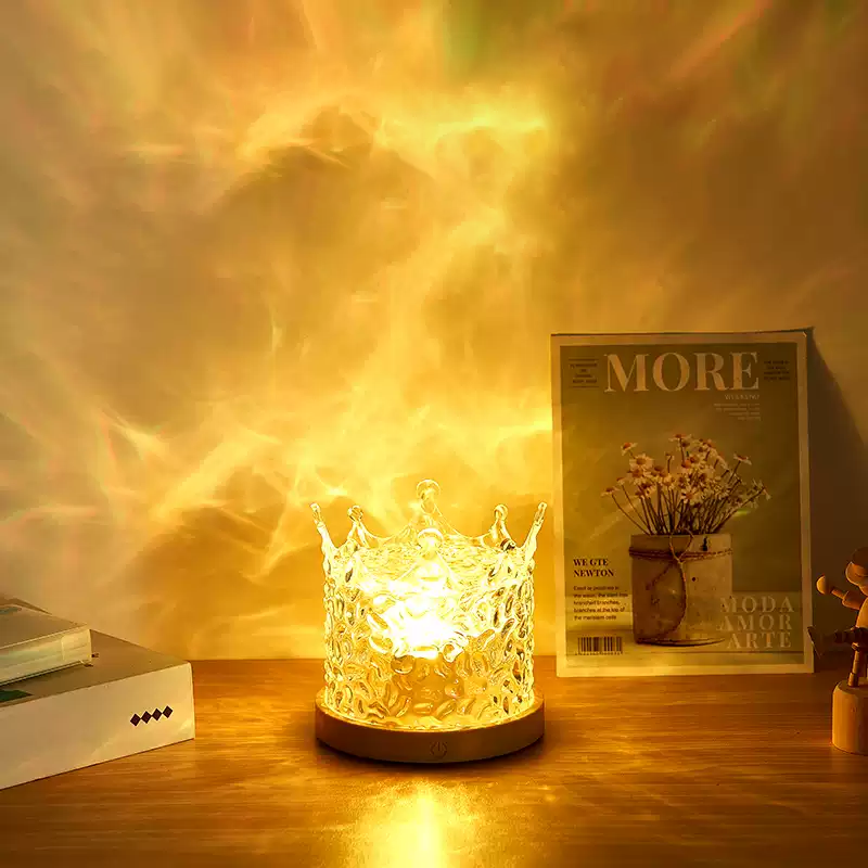 Colorful Ocean Wave Table Lamp Projector