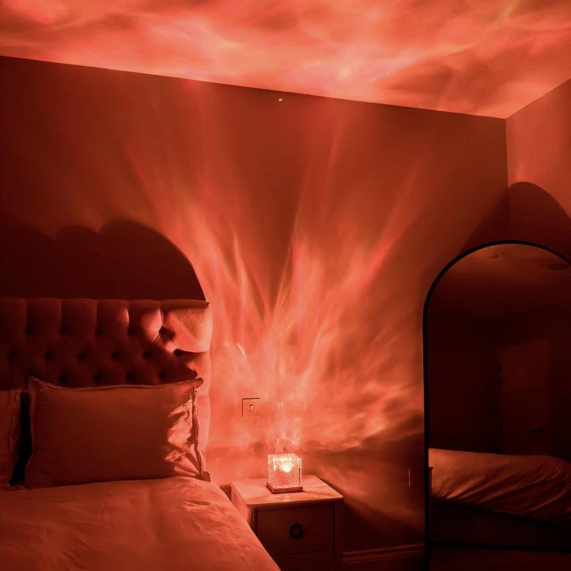 Colorful Ocean Wave Table Lamp Projector