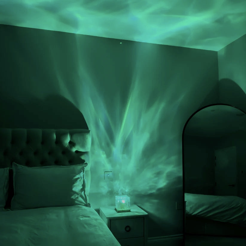 Colorful Ocean Wave Table Lamp Projector