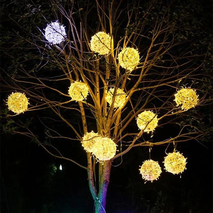 Glowing LED Garden Ball Light
