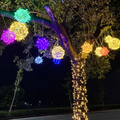 Glowing LED Garden Ball Light