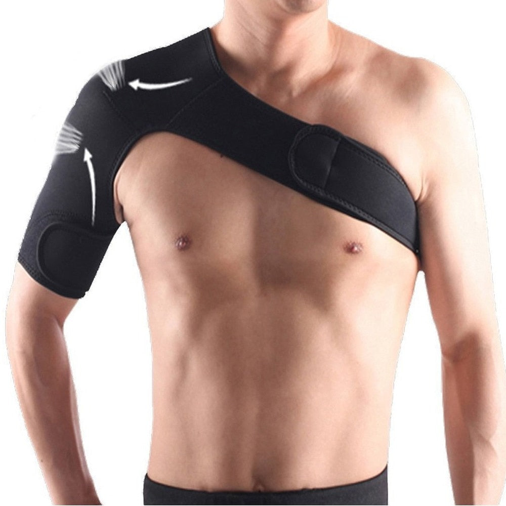 Comfortable Sports Shoulder Strap for Injury Support