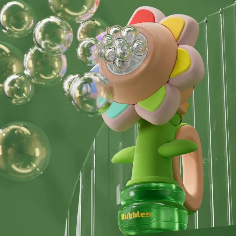 Colorful Automatic Bubble Blowing Machine