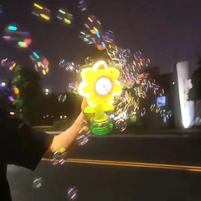 Colorful Automatic Bubble Blowing Machine