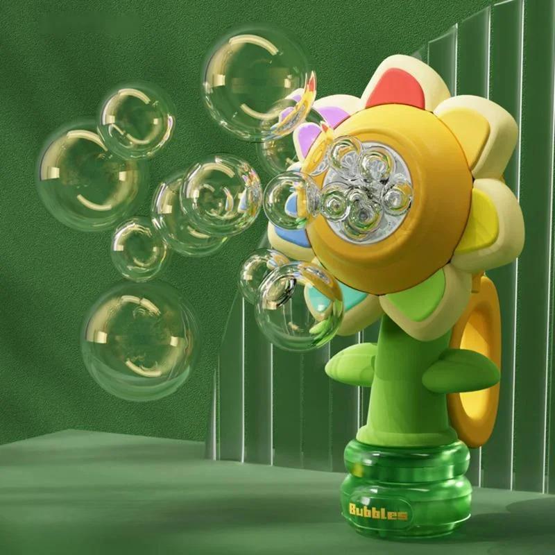 Colorful Automatic Bubble Blowing Machine