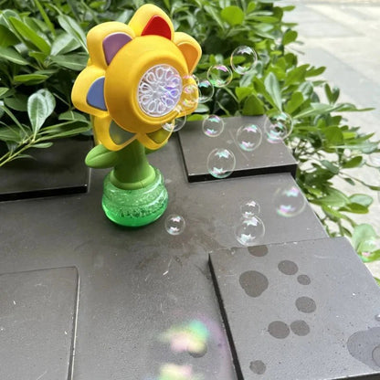 Colorful Automatic Bubble Blowing Machine