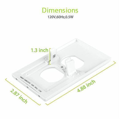 Smart Automatic Outlet Night Light Cover