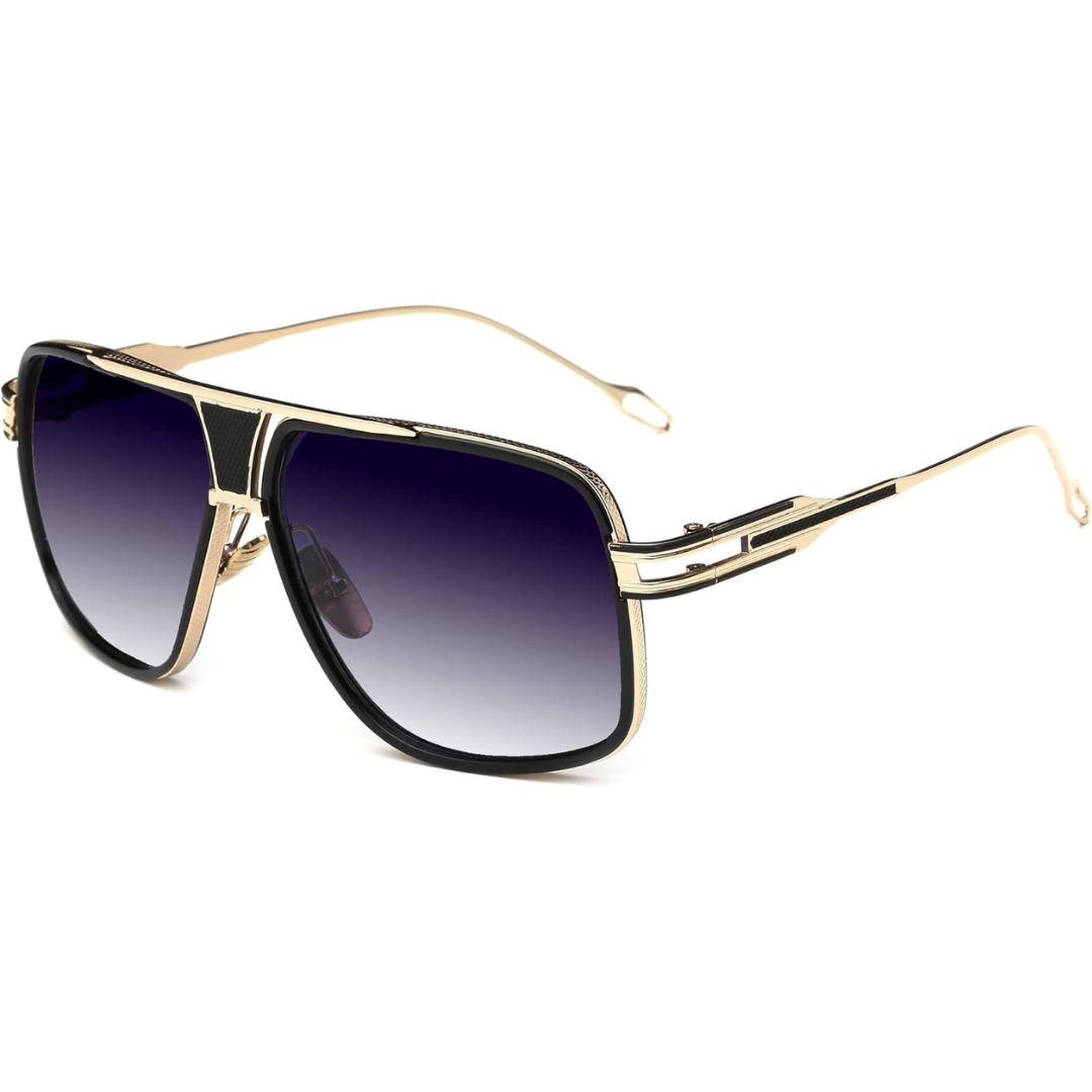 Befez | Men's Pilot Shades with Metal Frame and UV Defense