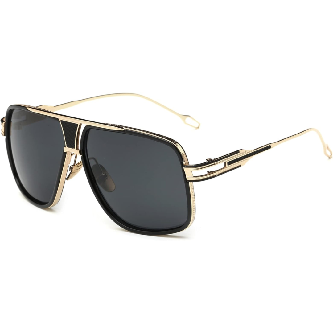 Befez | Men's Pilot Shades with Metal Frame and UV Defense