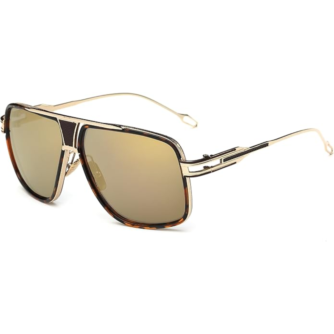 Befez | Men's Pilot Shades with Metal Frame and UV Defense