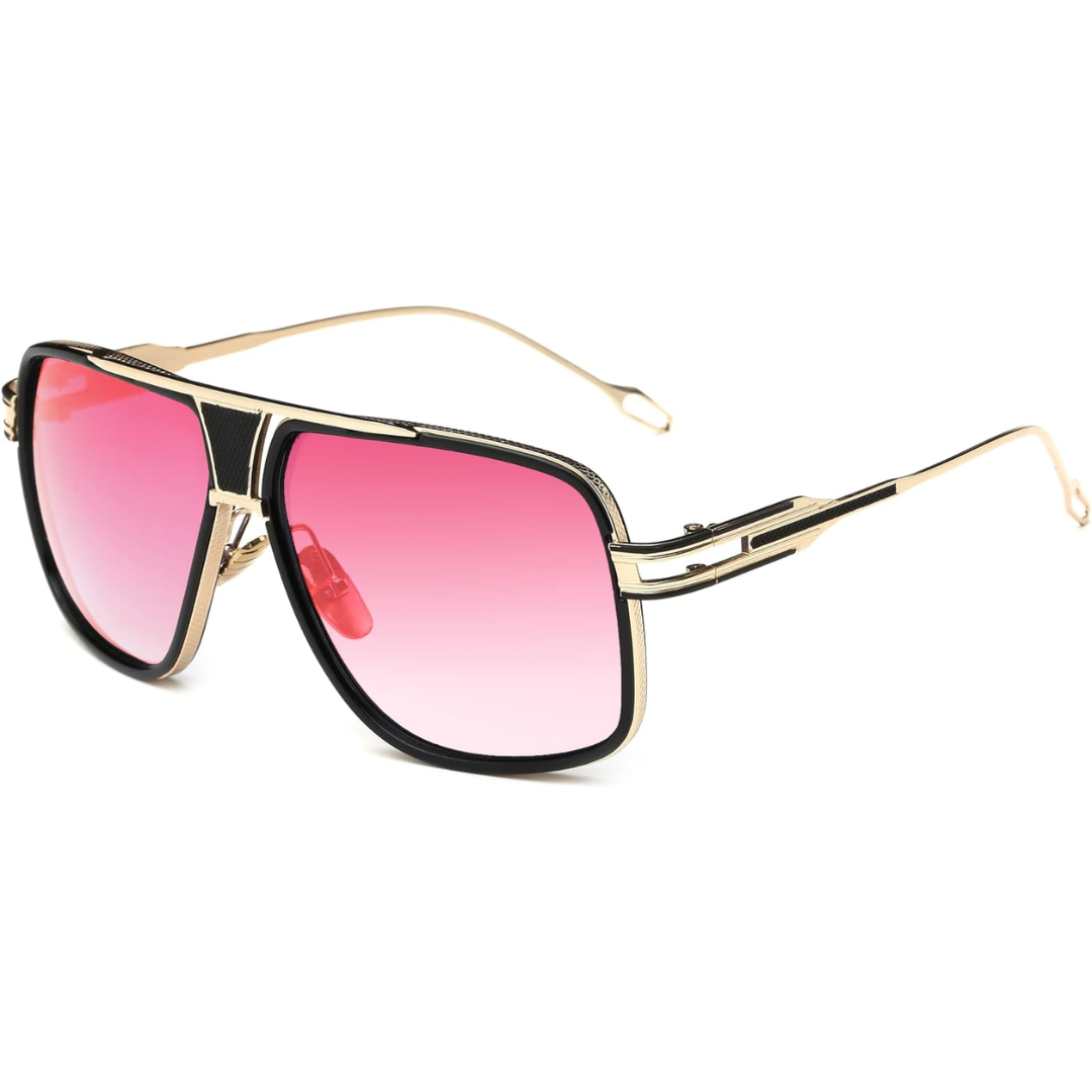 Befez | Men's Pilot Shades with Metal Frame and UV Defense