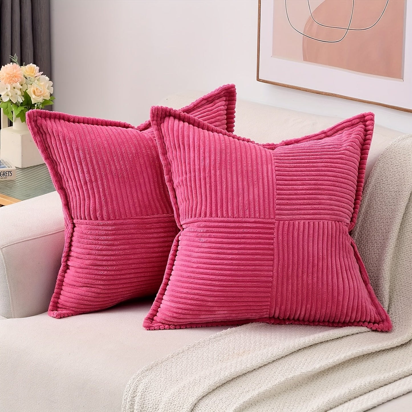 Soft Decorative Pillowcase for Home and Bed