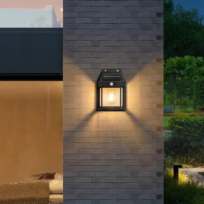 Stylish Outdoor Solar Powered Lamp