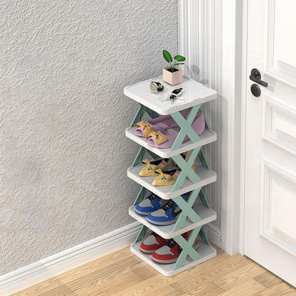 Compact 3-Tier Stackable Shoe Organizer