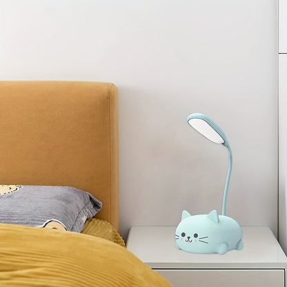 Portable LED Desk Lamp with USB Rechargeable Base
