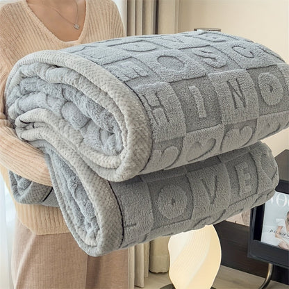 Cozy Soft Fleece Throw Blanket for Home