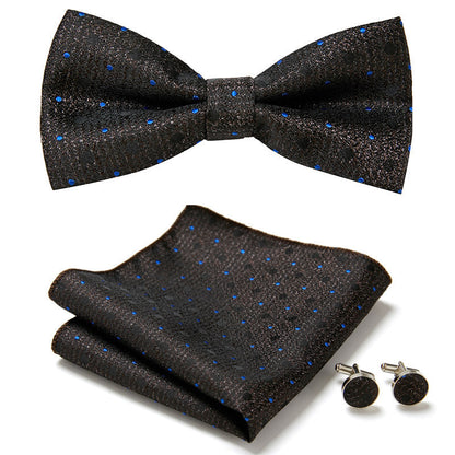 Classic Bow Tie Three Piece Suit Set