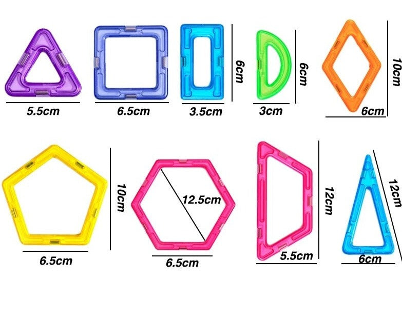 Fun Magnetic Building Blocks for Children