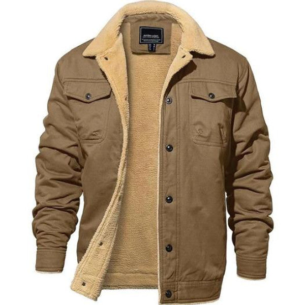 Classic Pilot Bomber Leather Jacket