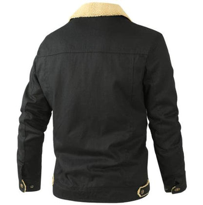 Classic Pilot Bomber Leather Jacket