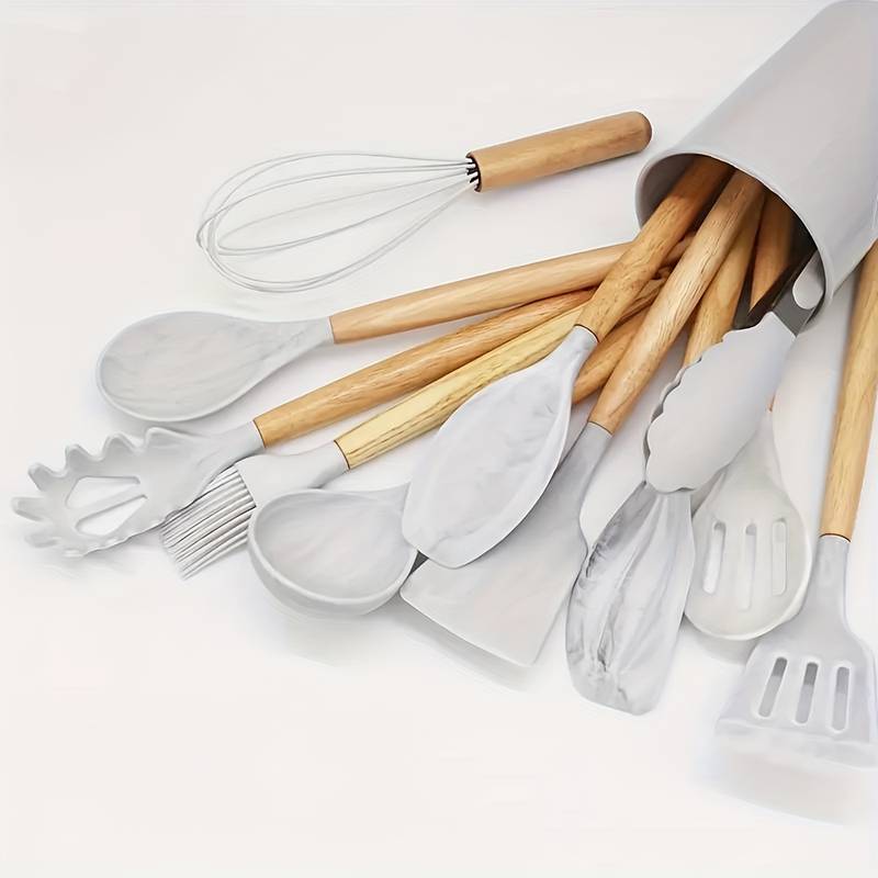 Premium Silicone Kitchen Tool Set (12-Piece)