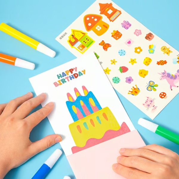 Vibrant Art Supplies Kit