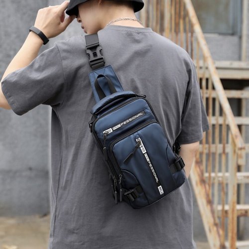 Waterproof Travel Shoulder Bag with Anti-Theft Protection