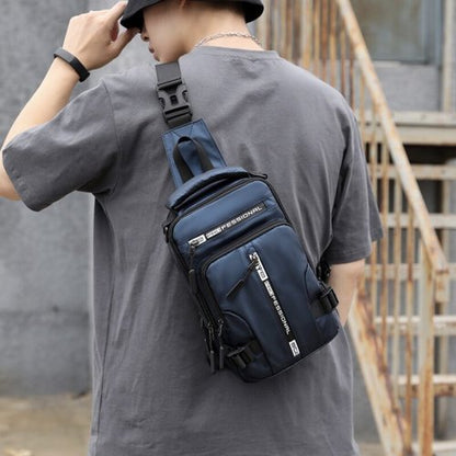 Waterproof Travel Shoulder Bag with Anti-Theft Protection