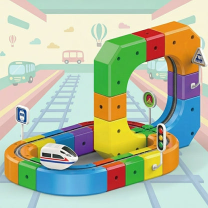 Fun Magnetic Building Blocks Set