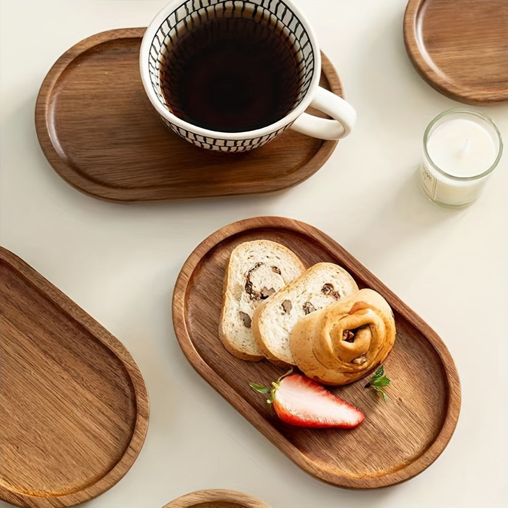 Stylish Wooden Serving Tray