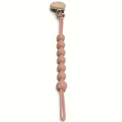 Soft Baby Pacifier Clip Chain