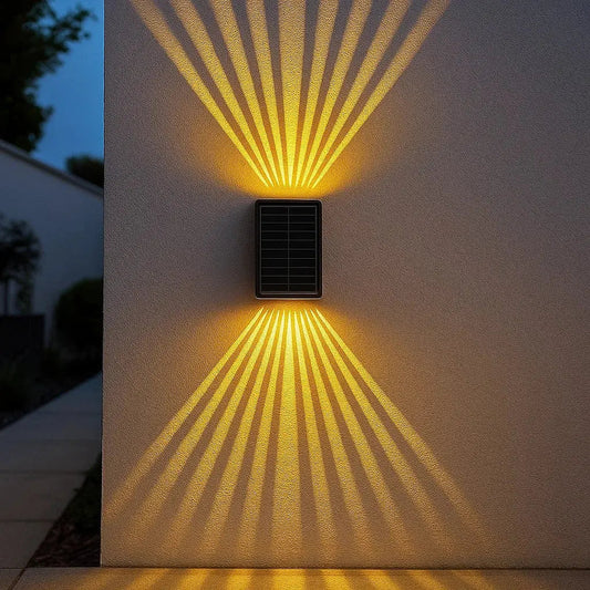 Colorful Outdoor LED Wall Lamp Show - Befez