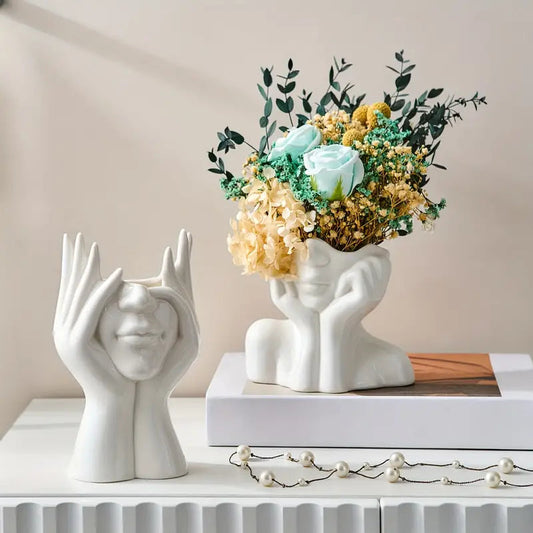 Simple Elegant Ceramic Vase for Modern Homes - Befez
