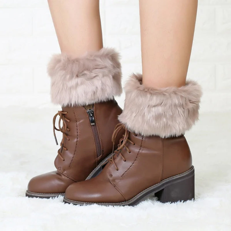 Cozy FurryLegs - Soft, Warm and Stylish Winter Leg Warmers