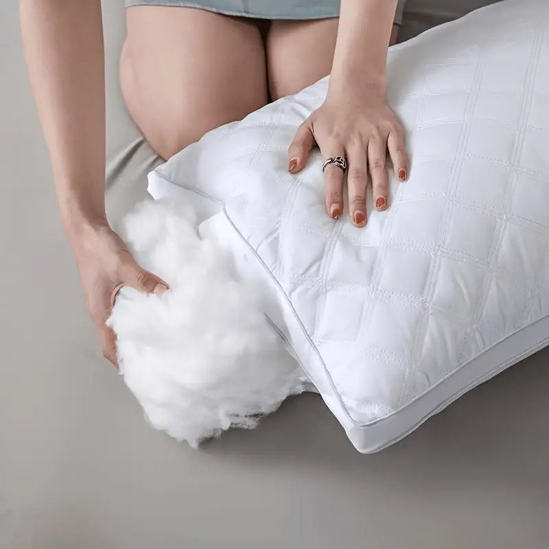 Comfortable Set of 2 Contour Pillows for Restful Sleep
