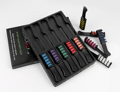 Colorful Hair Dye Applicator Comb Set 10 Pack